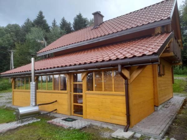 Domek Pod Smrekiem Marcinkowice Bagian luar foto
